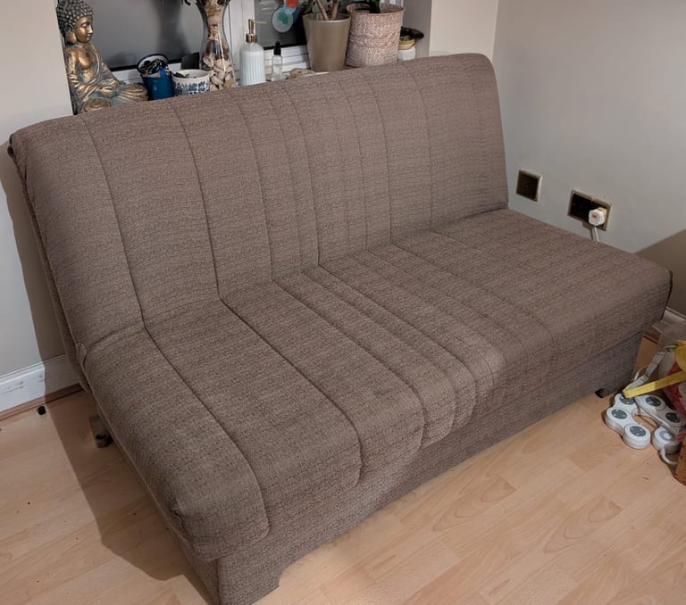 image for John Lewis Brown Sofa Bed