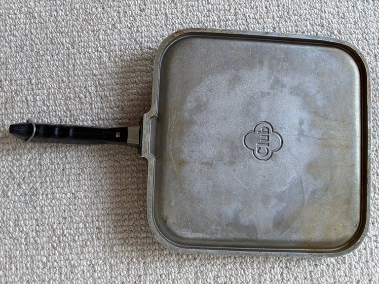 Club Griddle  Approximately 11 Inches Square Hardly Used