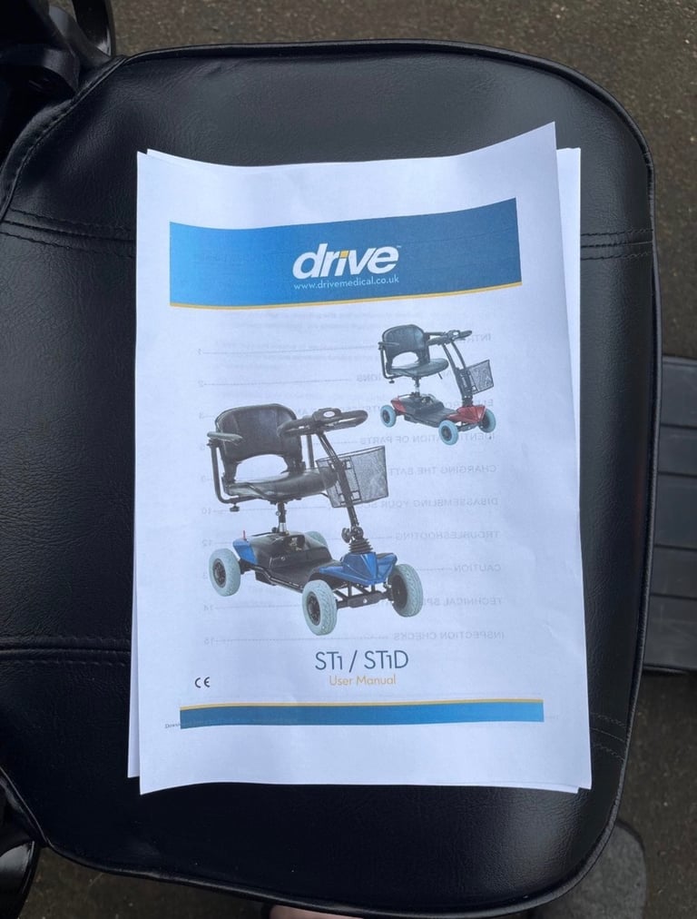 Drive ST1/ST1D (mobility scooter)