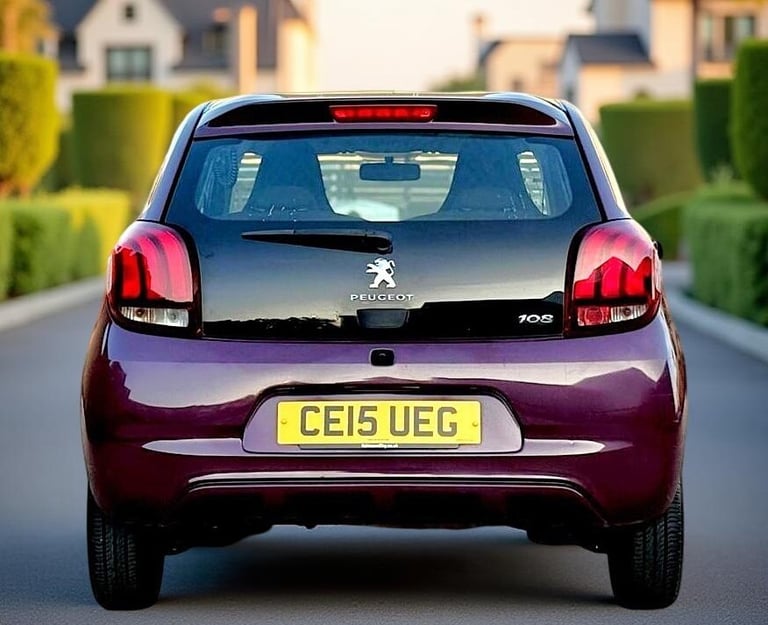2015 Peugeot 108 1.0 Manual Active 5dr 77000 Miles . (£20 Tax) CHEAP on insurance Fuel . PX HATCH...