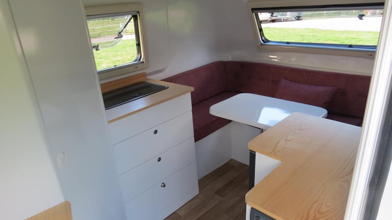 Capsule Mini - Lightweight / Small two berth caravan with washroom 