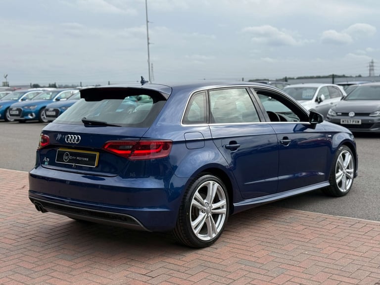 2014 Audi A3 2.0 A3 Sportback S Line TDI Semi-Auto 5dr Hatchback Diesel Automatic