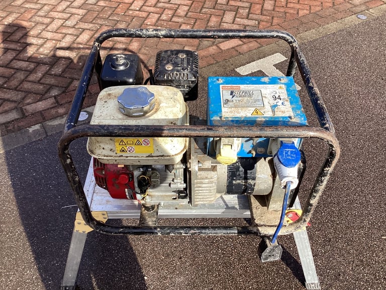 Stephill 2.7kva 2.2kw Honda GX160 Engine 