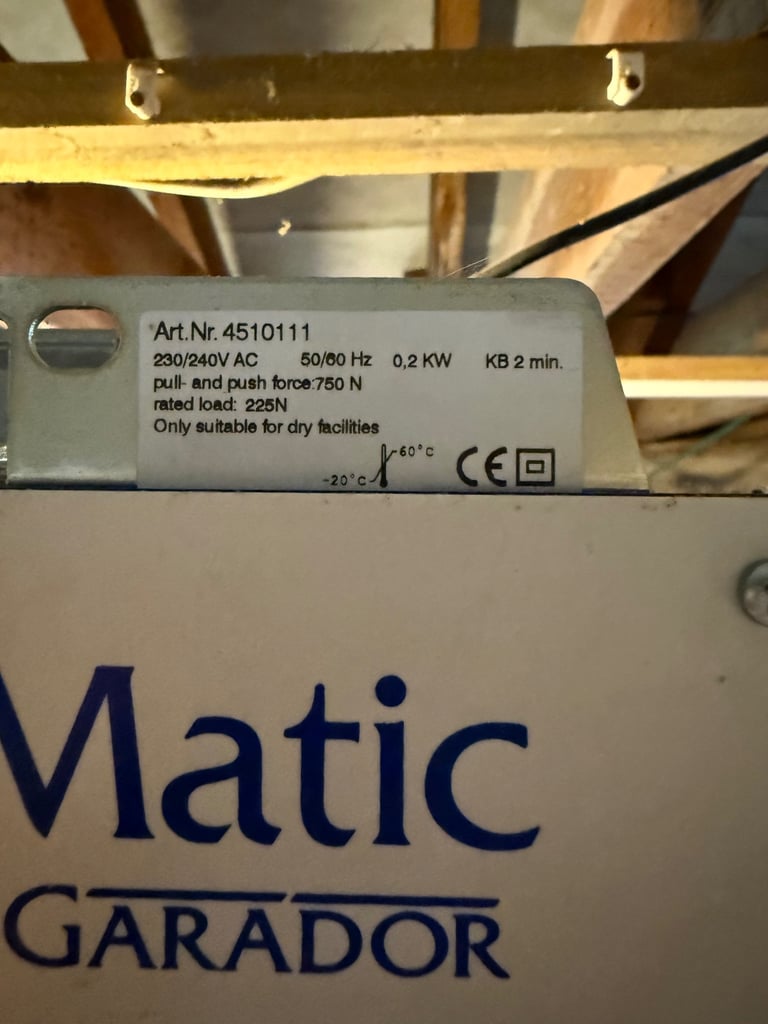Electric Garage Door Opener