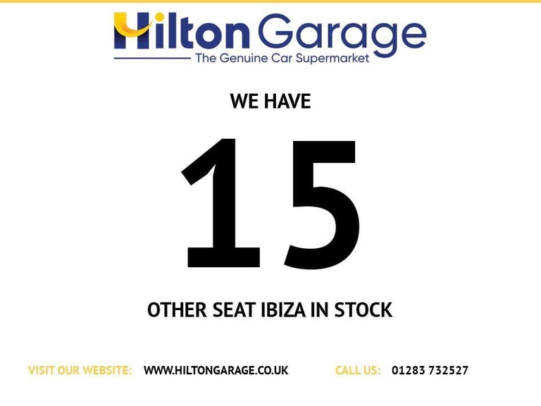 2019 SEAT Ibiza 1.0 MPI SE Technology Hatchback 5dr Petrol Manual Euro 6 (s/s) GPF (80 ps)  HATCH...