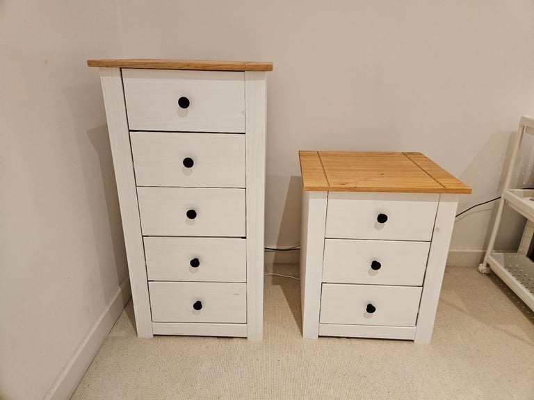 image for Chest of Drawers and Bedside Table