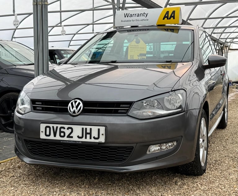 2012 Volkswagen Polo 1.2 Match Euro 5 3dr HATCHBACK Petrol Manual