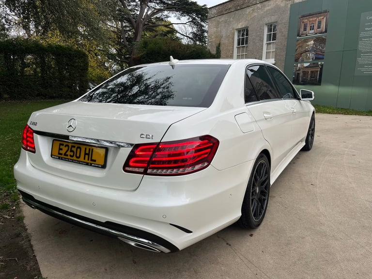 Mercedes-Benz E250 CDi AMG Sport , Auto, White, new wheels, stunning!