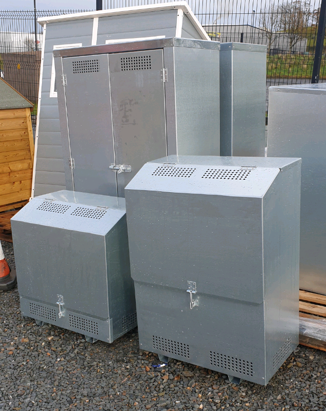 Galvanised gas cabinet storage boxes suitable for garage caravan
