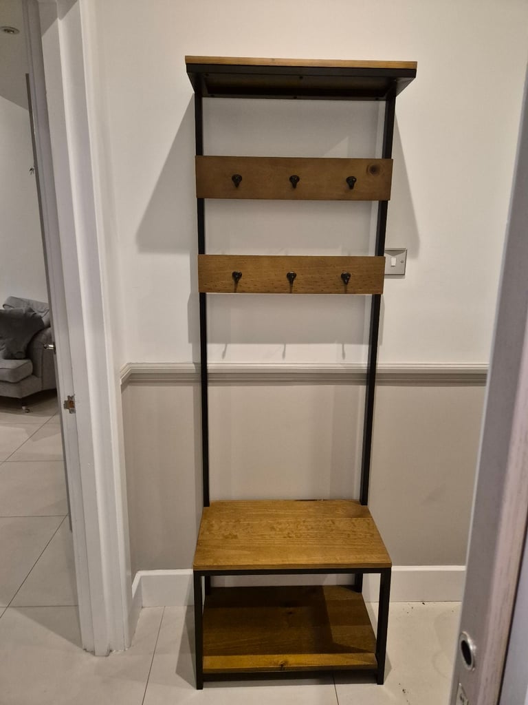 image for Hallway Coat Rack and Bench