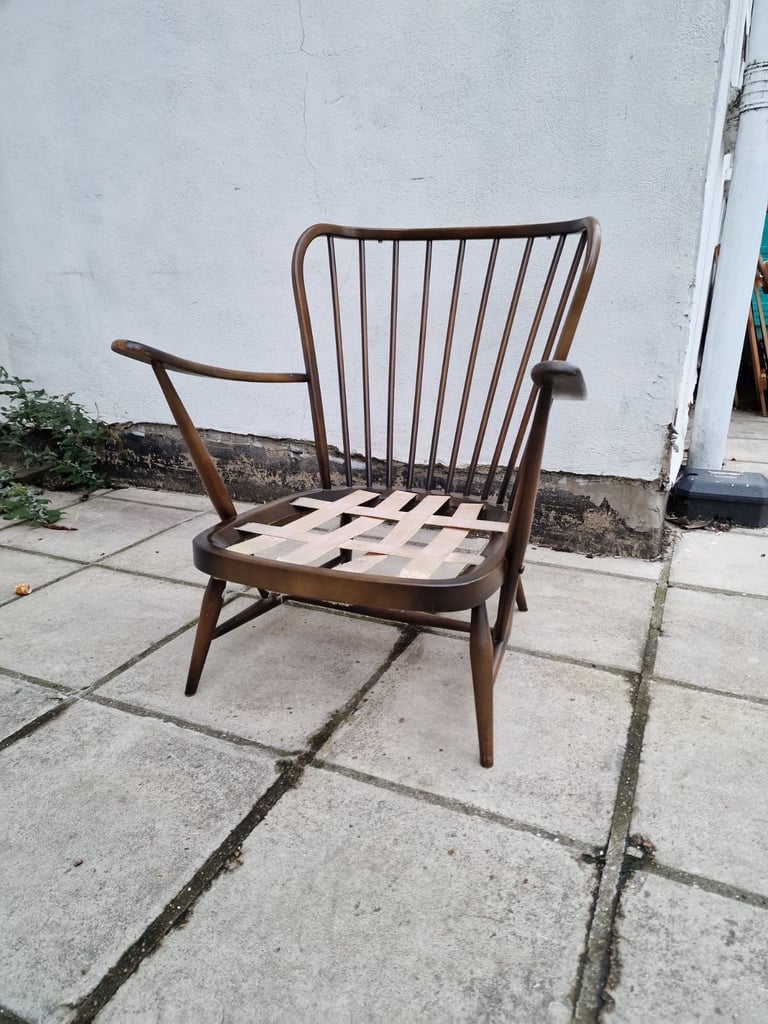 Frame Only- Vintage Mid Century Ercol Armchair Frame 