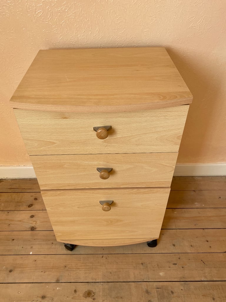 image for Pine Filing Drawer Unit 74Hx45Wx40D