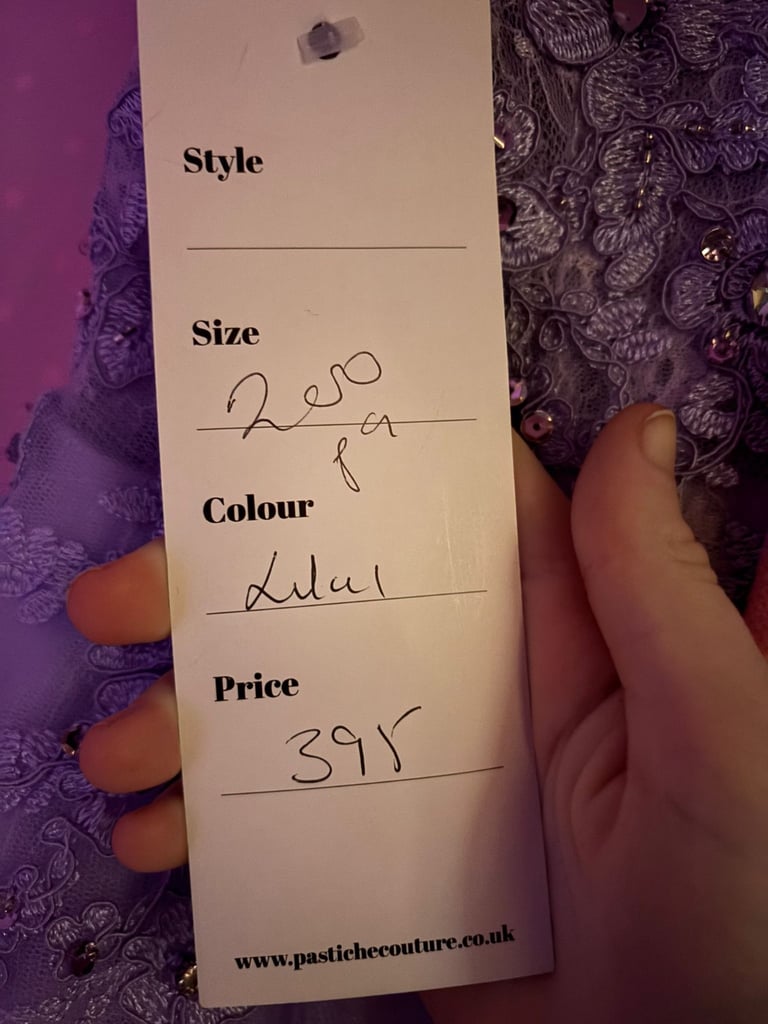 Prom dress Lilac