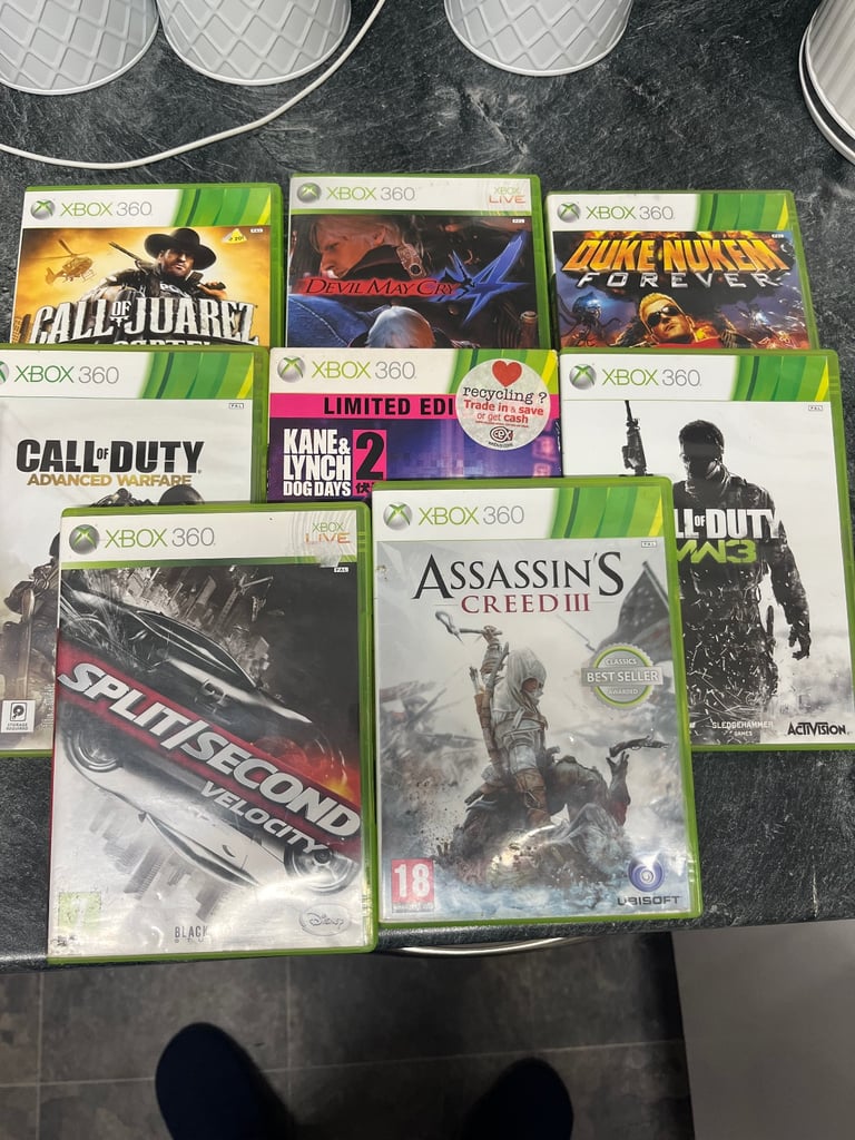 Xbox 360 Bundle of Games x 8 Joblot Xbox One