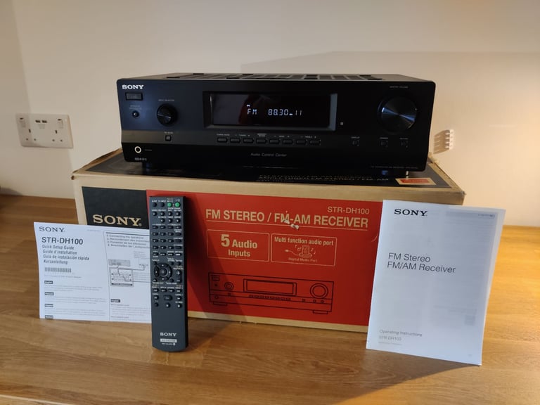 image for Sony FM Stereo/Receiver with 5 Audio Inputs.