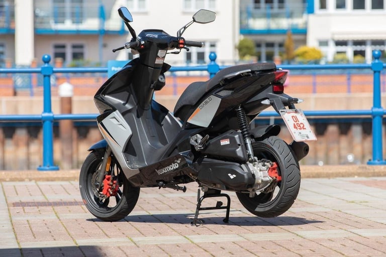 LEXMOTO DIABLO 125CC EURO 5 NEW SCOOTER Red Auto Petrol 2022 