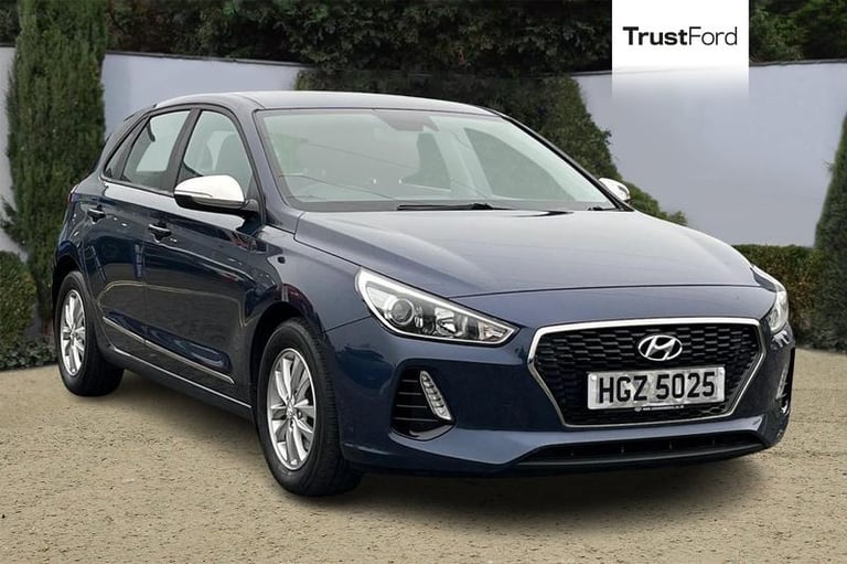 2017 Hyundai i30 1.0T GDI S 5dr - 2 KEYS, CRUISE CONTROL &amp; SPEED LIMITER, AUTO HEADLIGHTS, B ...