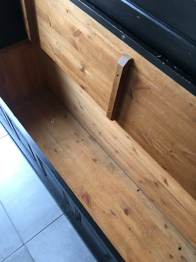 Monks bench / pew with storage