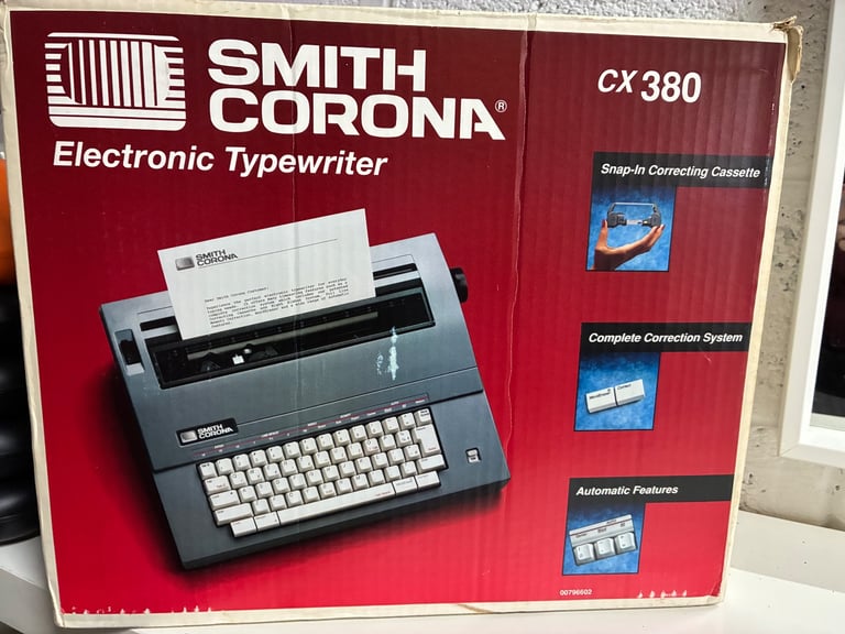 SMITH CORONA CX380 ELEC TYPEWRITER 