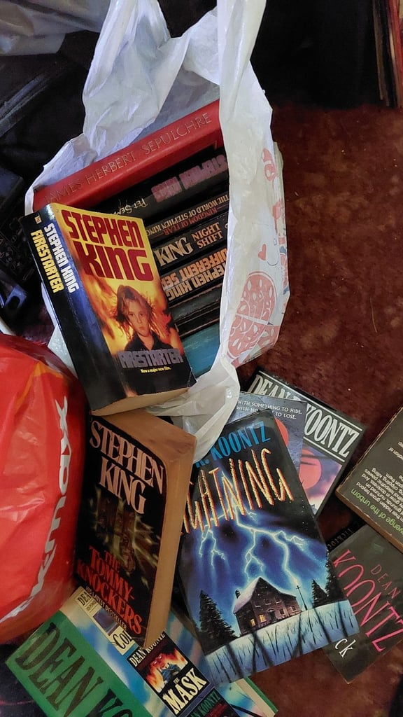 ***Last Chance To Buy*** Lot/Collection of Horror books (about 30) Stephen King mainly. £8 for ALL.