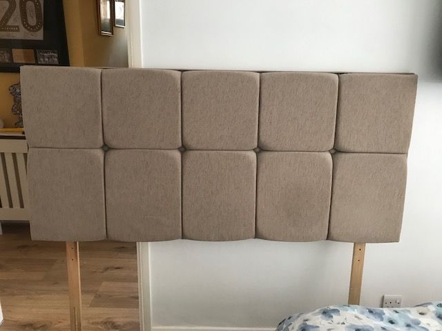 image for High Quality King Size Headboard 5ft VGC