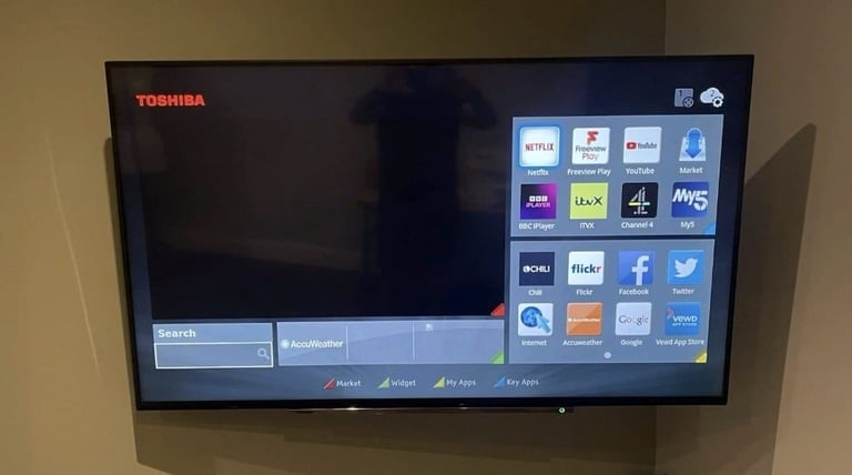 image for TOSHIBA 55" SMART 4K ULTRA HD LED TV TELEVISION 