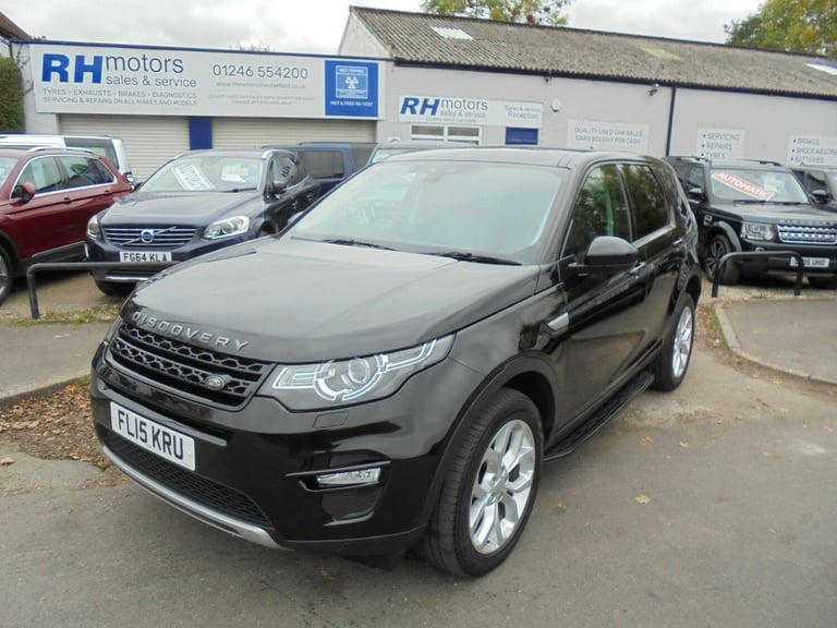 2015 Land Rover Discovery Sport 2.2 SD4 HSE 5dr Auto 7 Seat Diesel Black Leather 2015 15REG ESTAT...