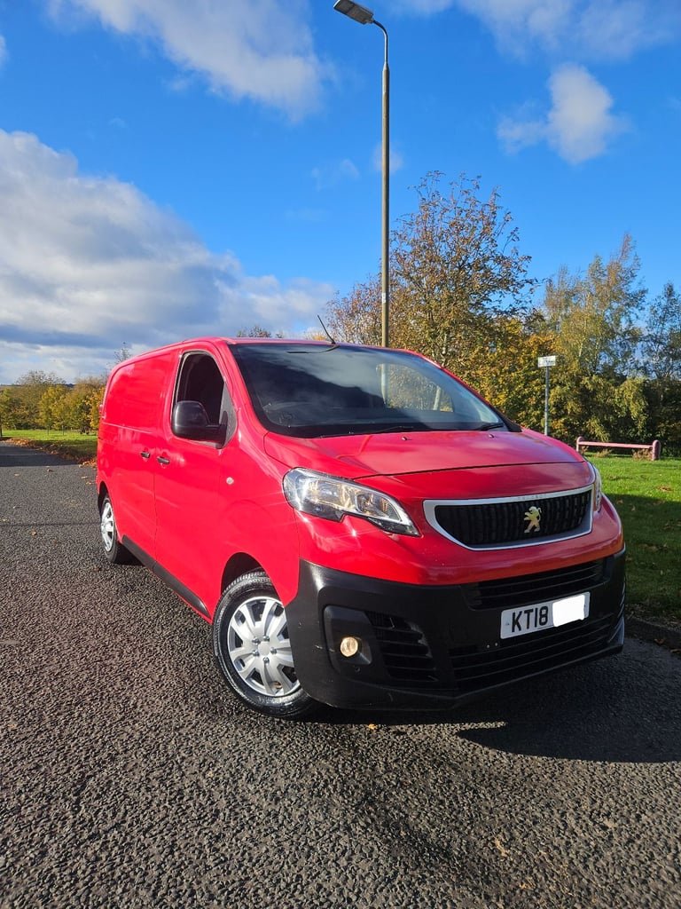 image for 18/ reg Peugeot expert 1.6 hdi lwb fsh 1 owner sim vivaro trafic vito custom scudo dispatch lez comp