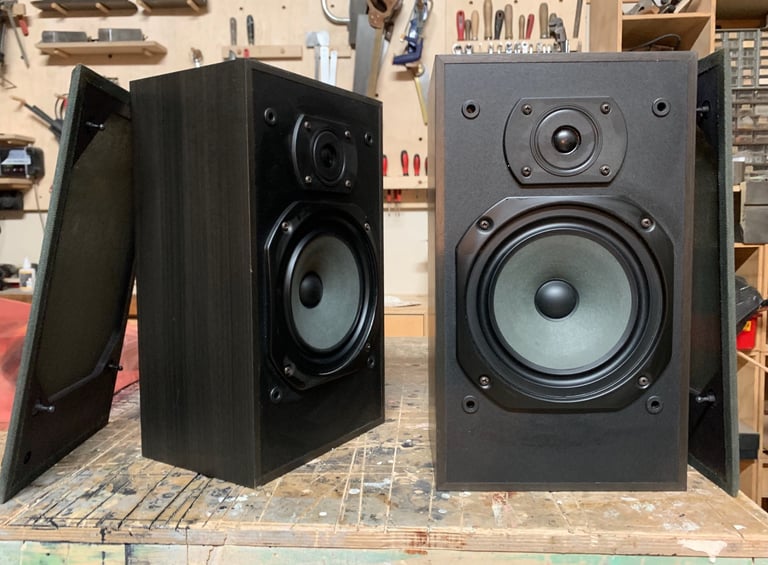 Denon SC-M1 Bookshelf Speakers (Wharfedale Delta 30.2)