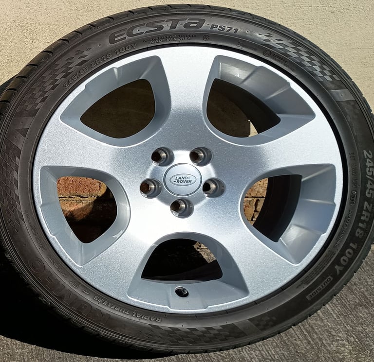 MINT 18" FORD ALLOYS 5x108 JAGUAR VOLVO WHEELS