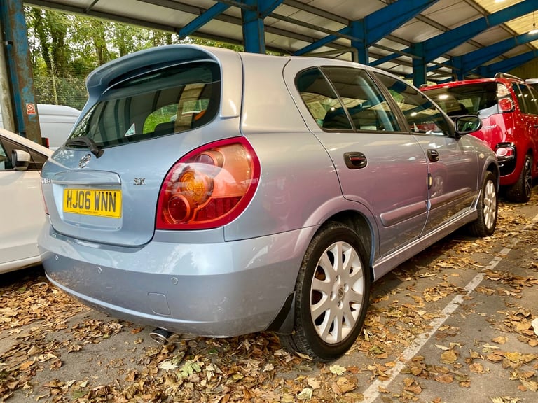 2006 Nissan Almera 1.5 SX 5dr, Nav, leather, great history, lovely condition, px HATCHBACK Petrol...