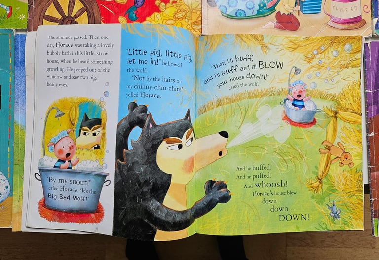 8 x Fairytale picture books