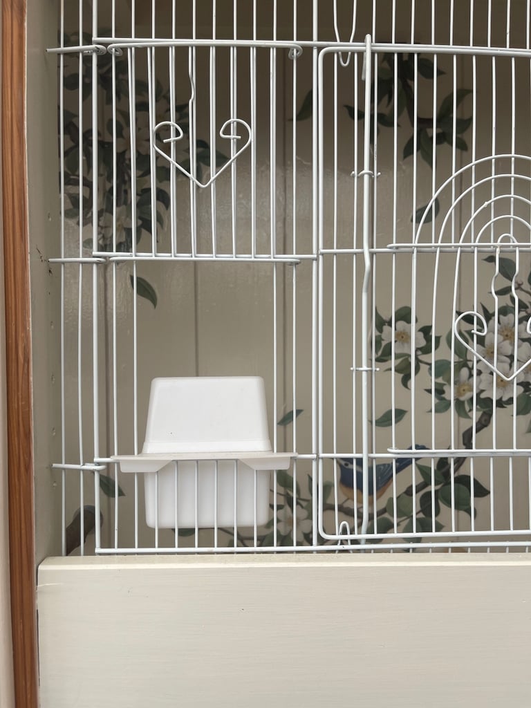 Bespoke Large birdcage unit indoor aviary unique dresser with storage 