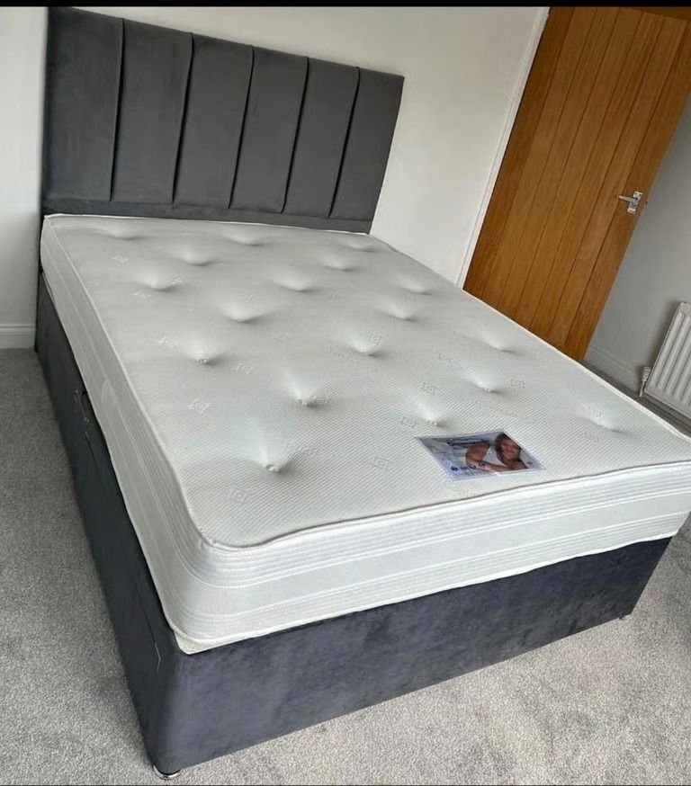 ** Modern Small Double Bed | Special Offer | Cash on Delivery | Storage Option **