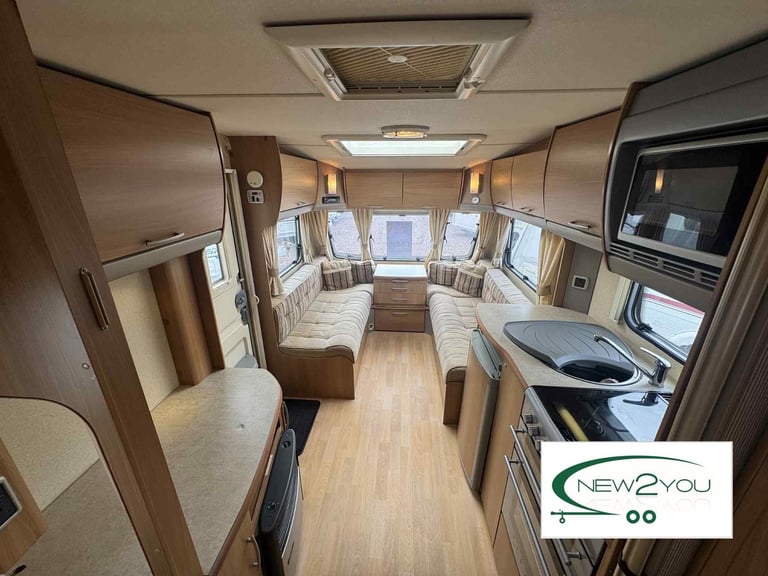 2007 Swift Charisma 620 4 Berth Fixed Bed Caravan - STOCK E140 - HUGE SALE!!