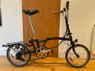 Brompton Folding Bike (Black)
