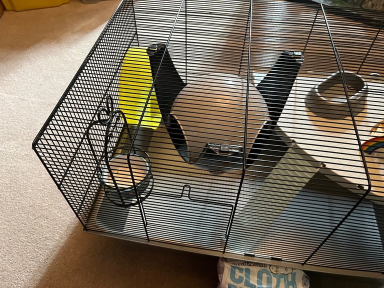 Hamster Cage and Accessories 