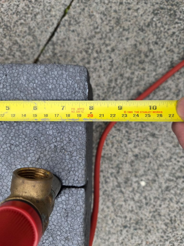 Pundmann Water Heater 3ltr Twin Rod 12v (180w) & 230v (250w) Motorhome Camper