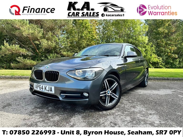 2015 BMW 1 Series 118d Sport 3dr HATCHBACK Diesel Manual