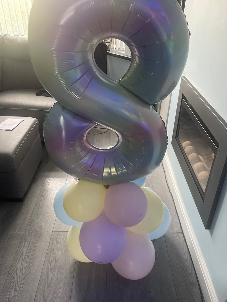 8th Birthday Balloon