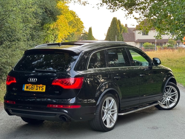 AUDI Q7 3.0 TDI QUATTRO S-LINE 7 SEATER~CHEAPER TAX BAND~BIG SPEC~