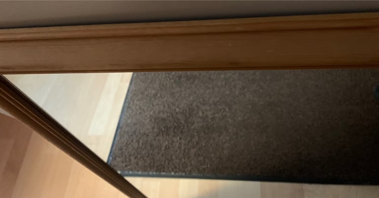 Wooden Mirror 34x24 inches 