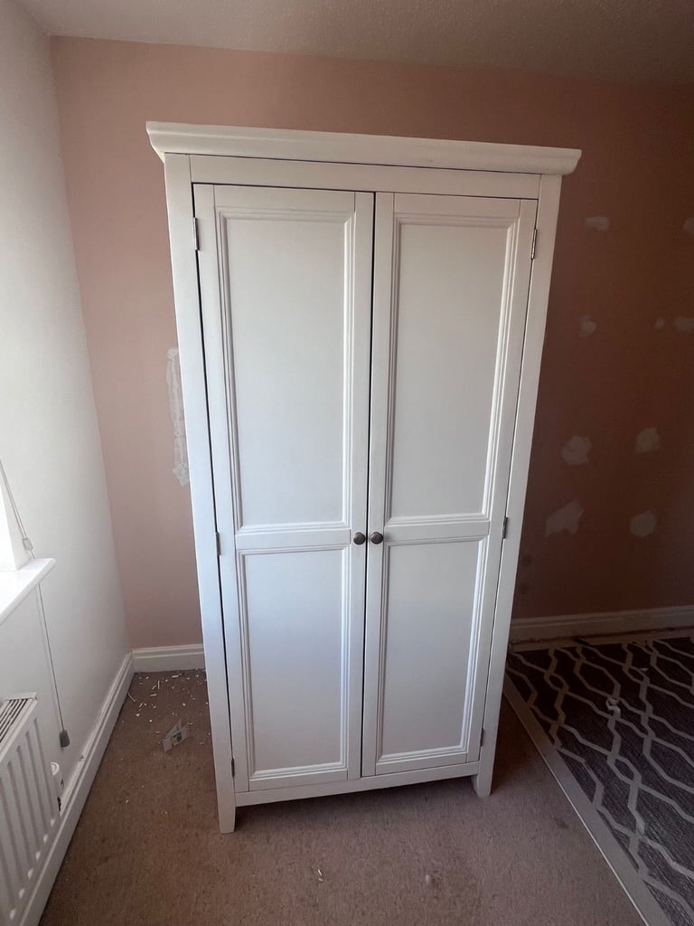 image for White Double Wardrobe 