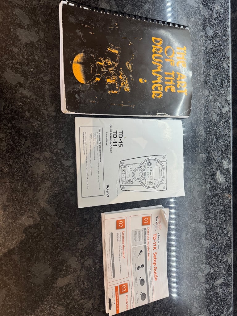 Roland TD-11K Electronic Drum Kit with Roland PM-03 Drum Monitor