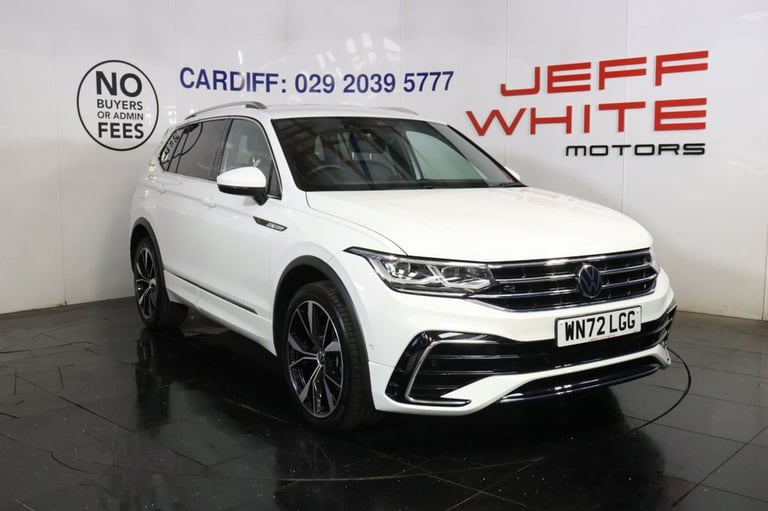 2022 Volkswagen Tiguan Allspace 1.5 TSI R-Line 5dr DSG (7-SEATER, SAT NAV, FULL LEATHER) Petrol A...