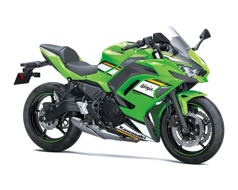 image for 2025 75 Plate Kawasaki MOTORCYCLE Ninja 650 KRT GREEN SAVE £1100 UNUSED
