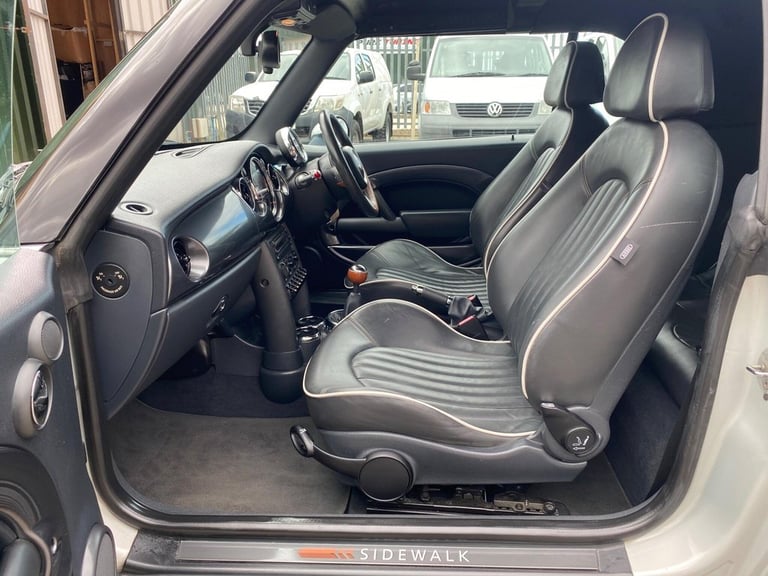 2008 MINI Convertible 1.6 One Sidewalk Euro 4 2dr Convertible Petrol Manual