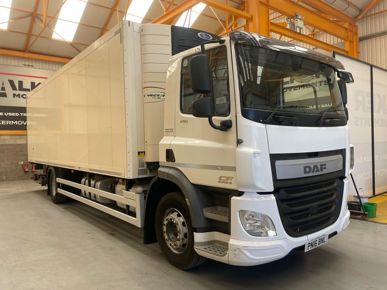 DAF CF250 *EURO 6*, 4X2 18 TONNE FRIDGE/FREEZER – 2016 – PN16 BNL