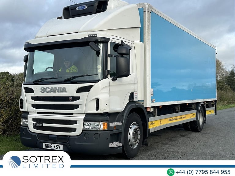 Scania P250 4 X 2 Fridge Box Van
