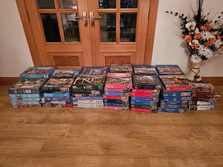 image for 76 off Assorted Jigsaw Puzzles. 1,000 pieces